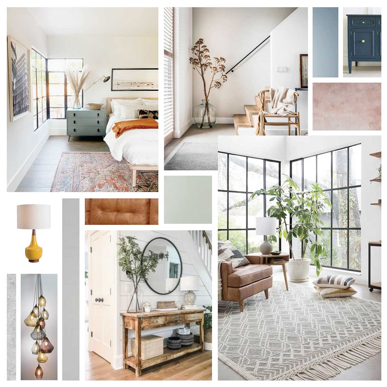 What is the purpose of a mood board?